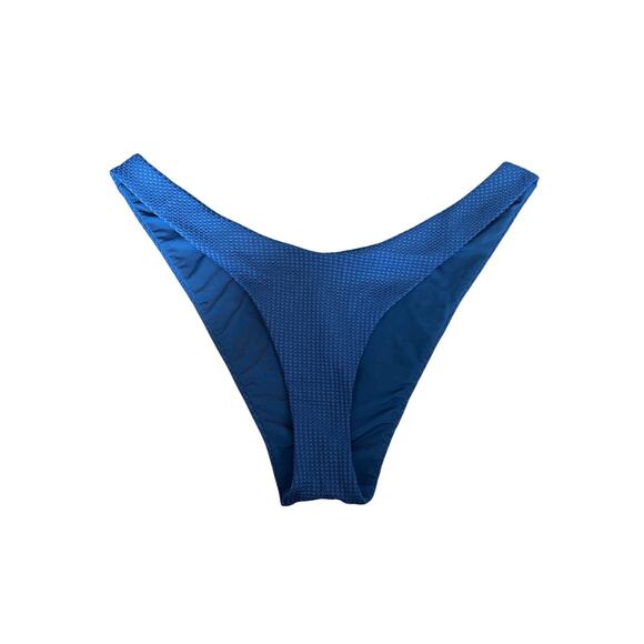 Aerie Blue Cheeky Bikini Bottoms - Medium - Picture 1 of 3